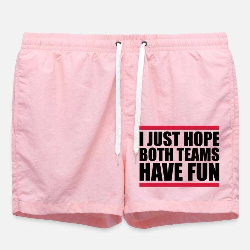 Both Teams Have Fun - Badeshorts - Pink