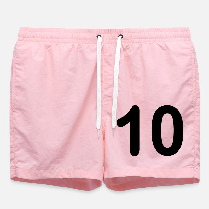 10 - Short de bain - rose