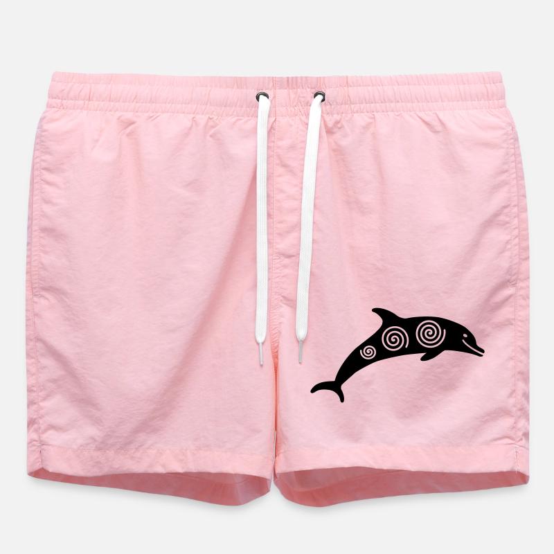 Dauphin - Short de bain - rose