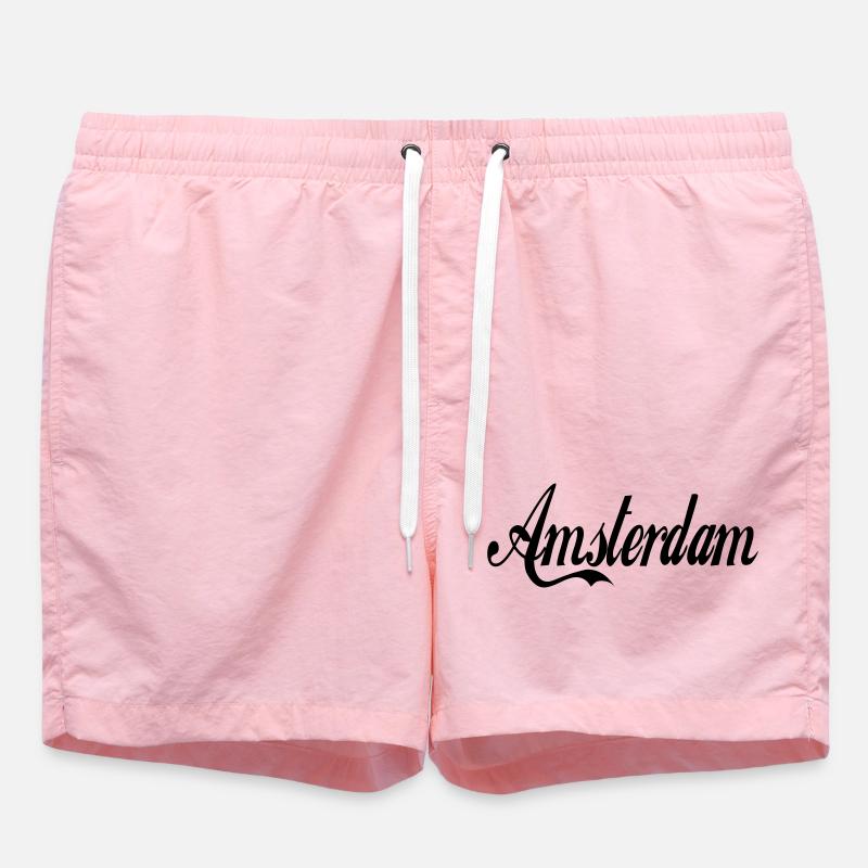 Amsterdam - couleur personnalisable - Short de bain - rose