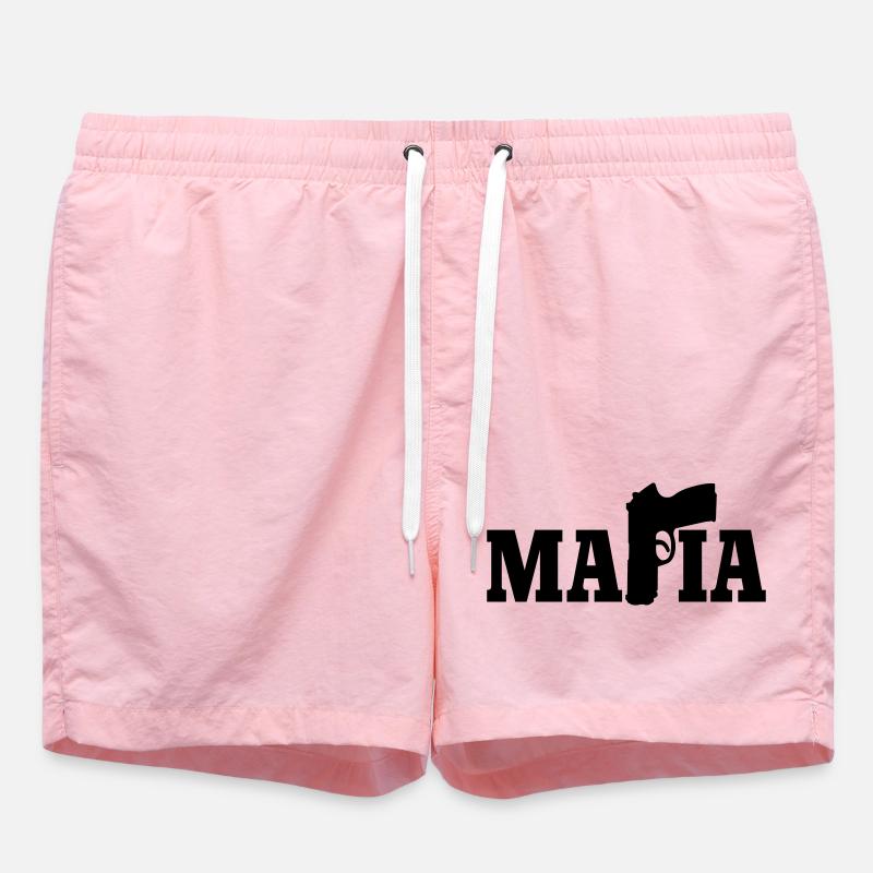 Mafia - Short de bain - rose