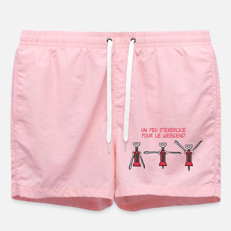 Exercice pour le weekend - Short de bain - rose