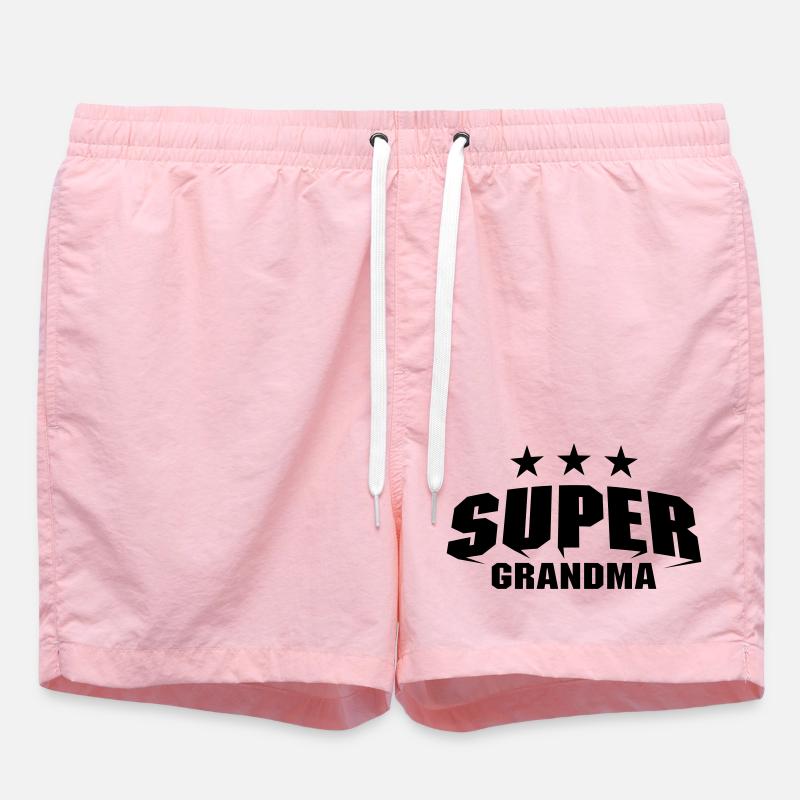 Super Grandma - Badeshorts - Pink