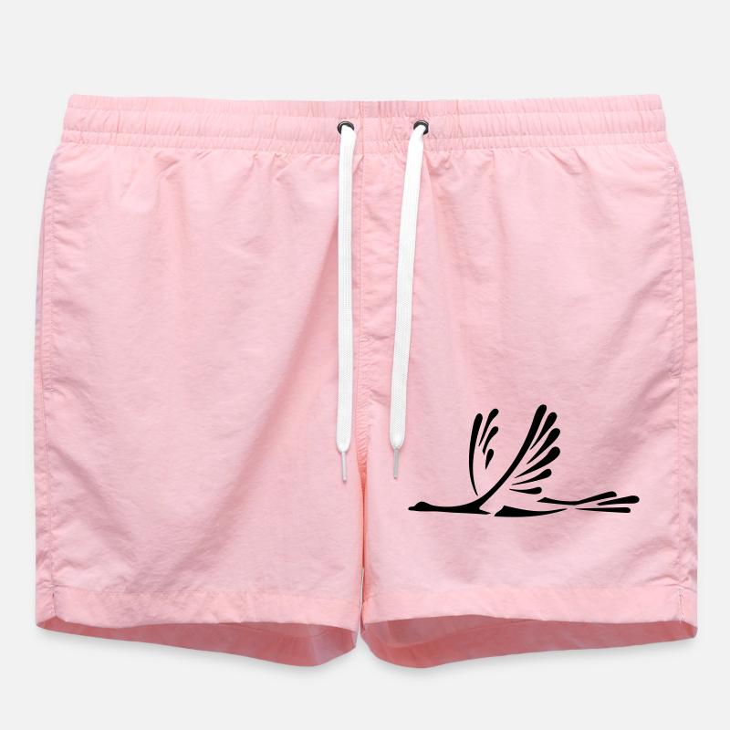 Vogel - Badeshorts - Pink