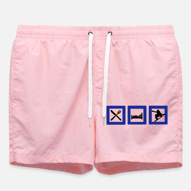 snowboard - Short de bain - rose
