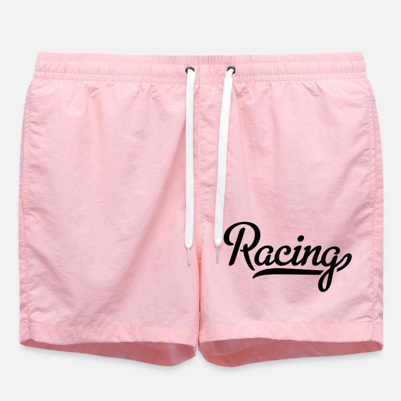 6061912 121984375 racing - Short de bain - rose
