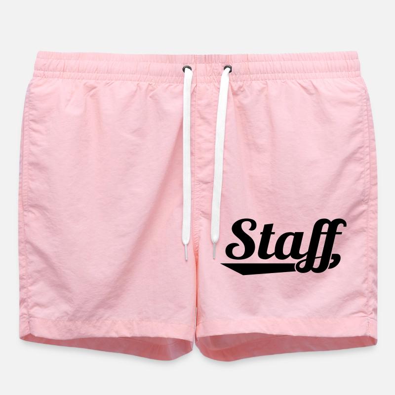 2541614 127337063 STAFF - Short de bain - rose