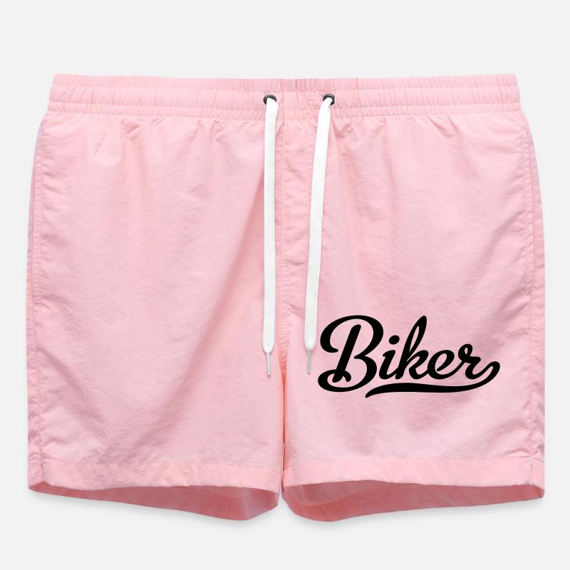 2541614 112658633 biker - Short de bain - rose