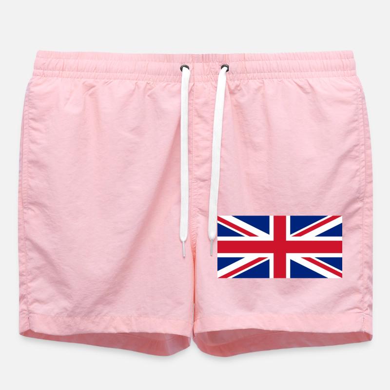 drapeau Angleterre - Short de bain - rose
