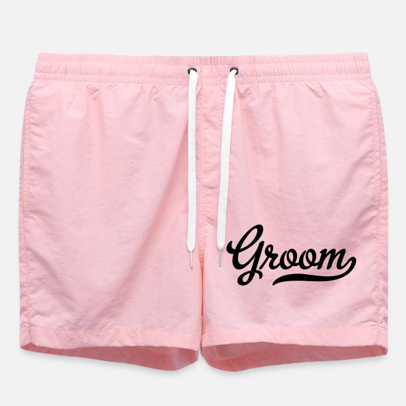 groom - Short de bain - rose