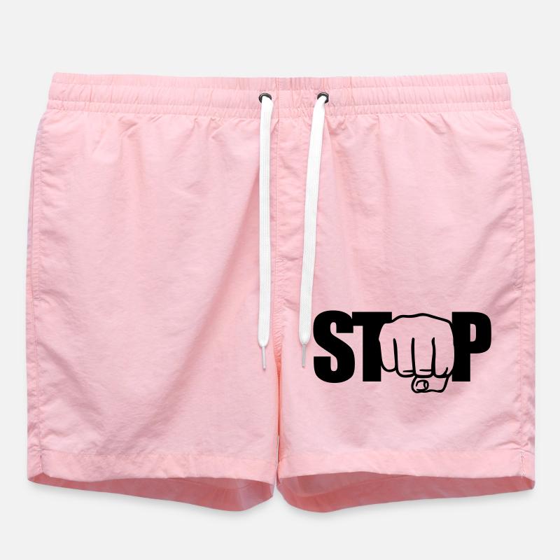 Stop Faust - Badeshorts - Pink