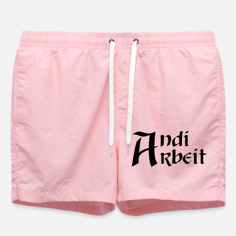 Andi work - Swim Trunks - pink