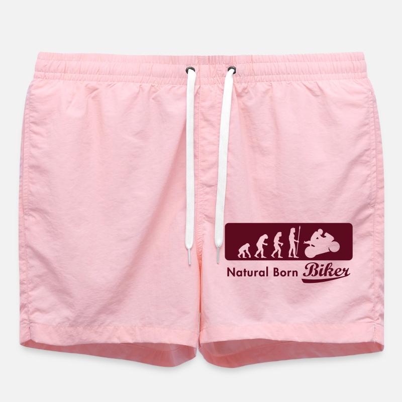 evolution_biker - Swim Trunks - pink