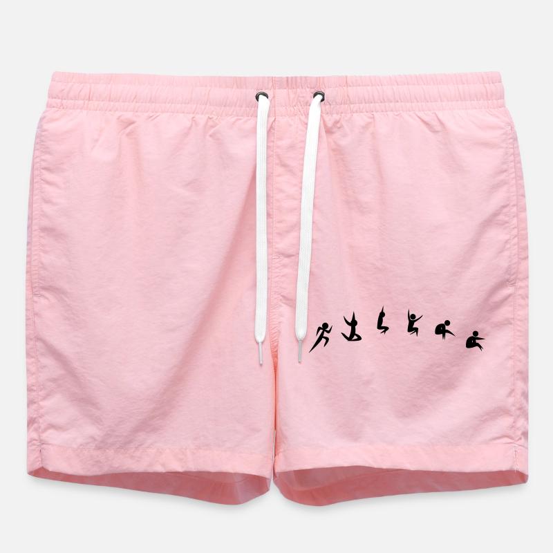 Saut en longueur - Short de bain - rose