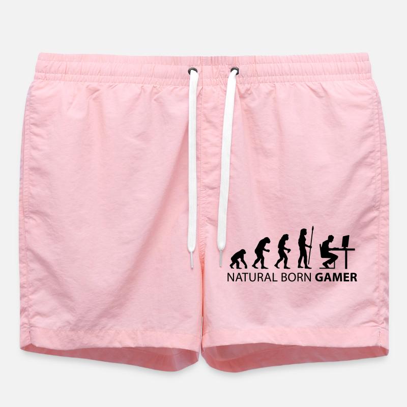 evolution natural born gamer - Badeshorts - Pink