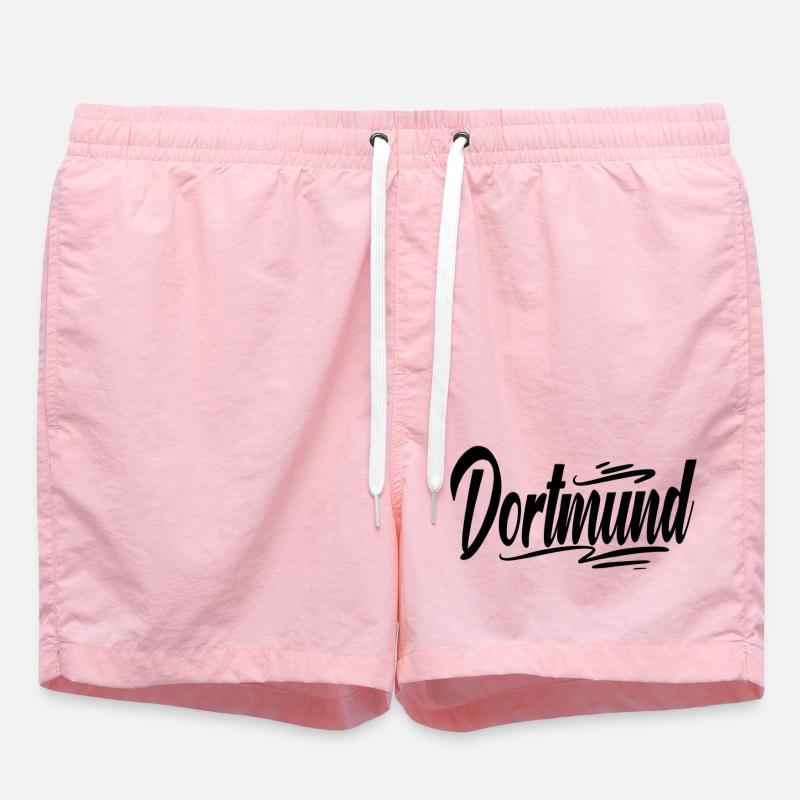 Dortmund - Short de bain - rose