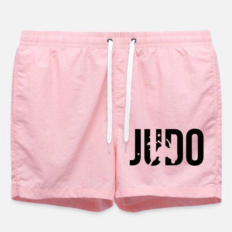 judo - Short de bain - rose