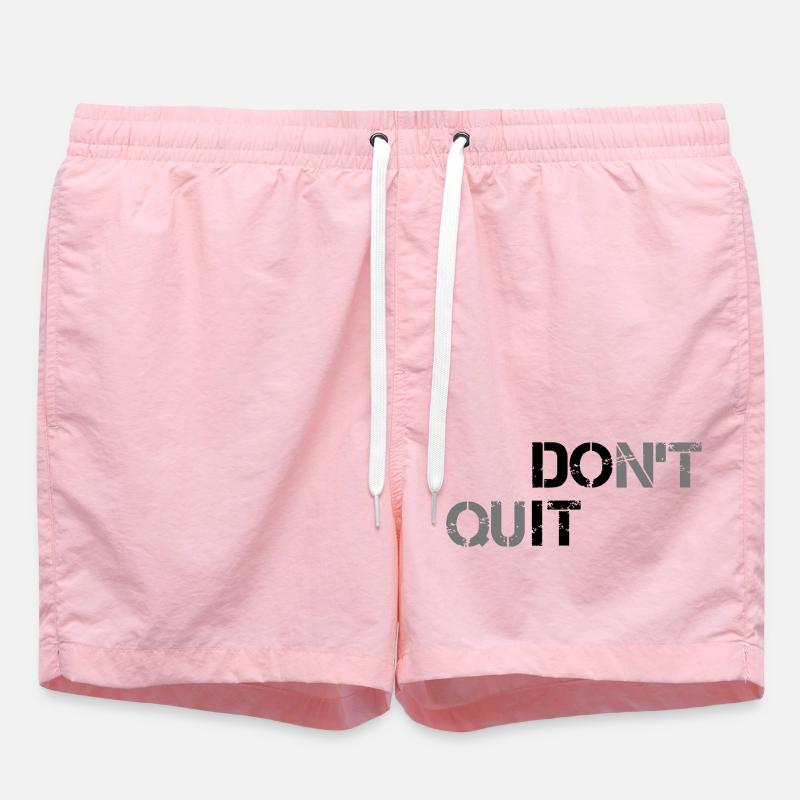 Ne pas abandonner - Short de bain - rose