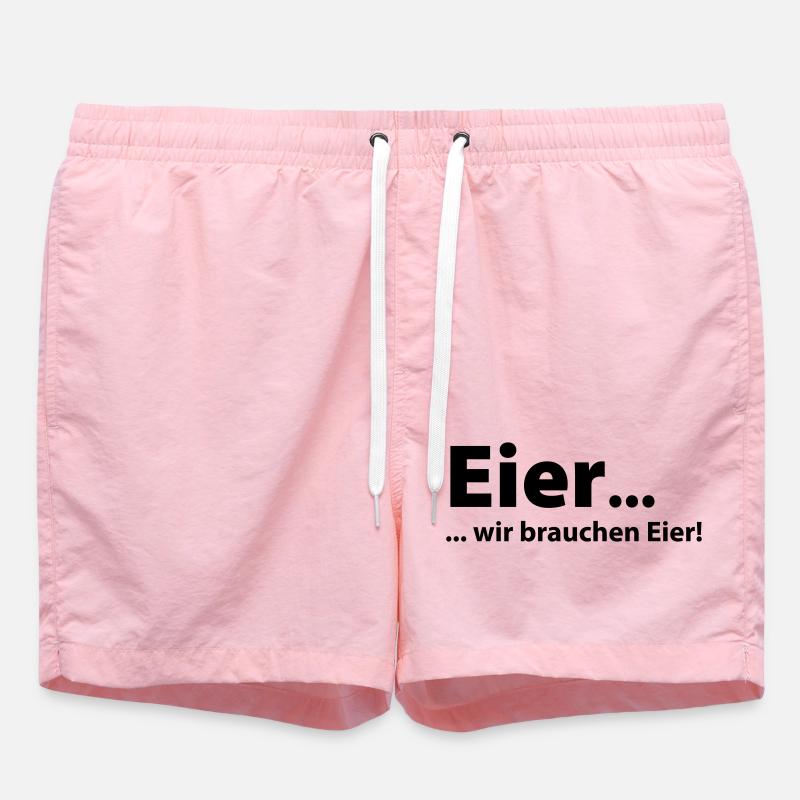 Eggs, we need eggs - Swim Trunks - pink