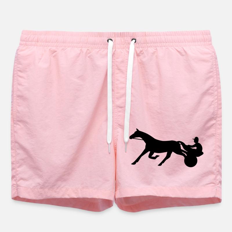 Harness Racing - Short de bain - rose