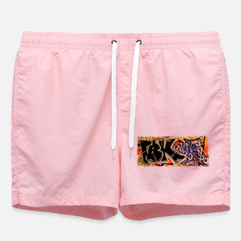 Graffiti - Short de bain - rose