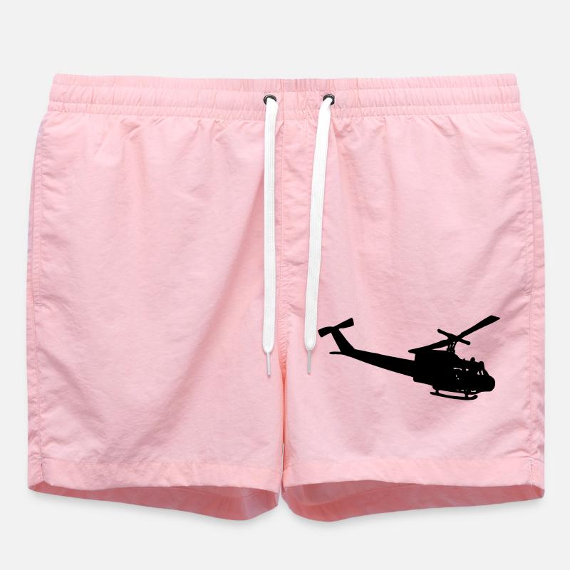 Silhouette de Bell UH-10 - Short de bain - rose