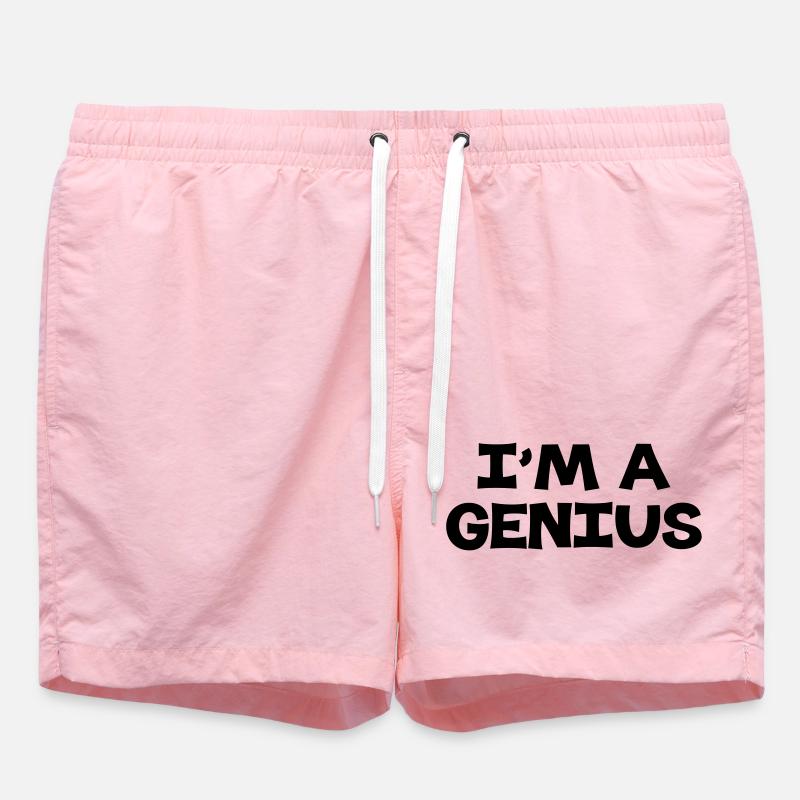 I'm a Genius - Short de bain - rose