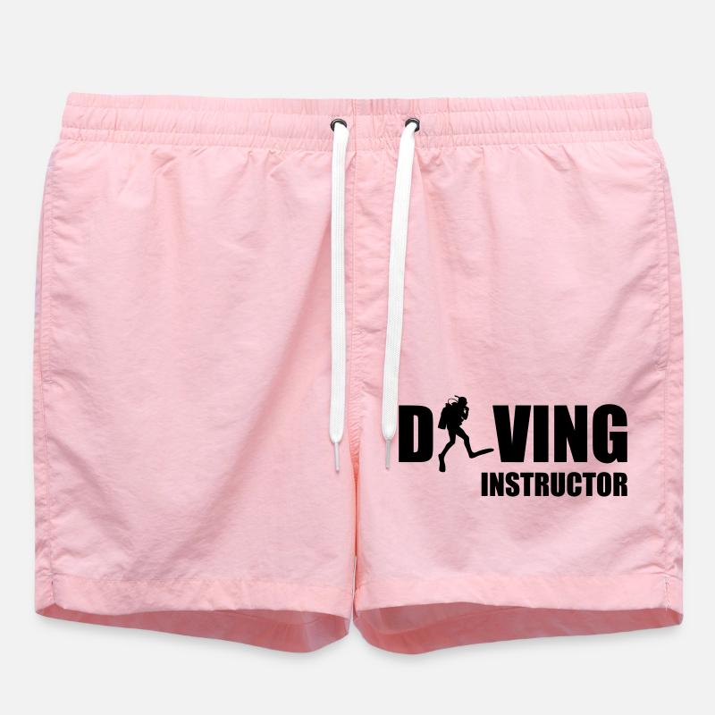 Diving Instructor - Short de bain - rose