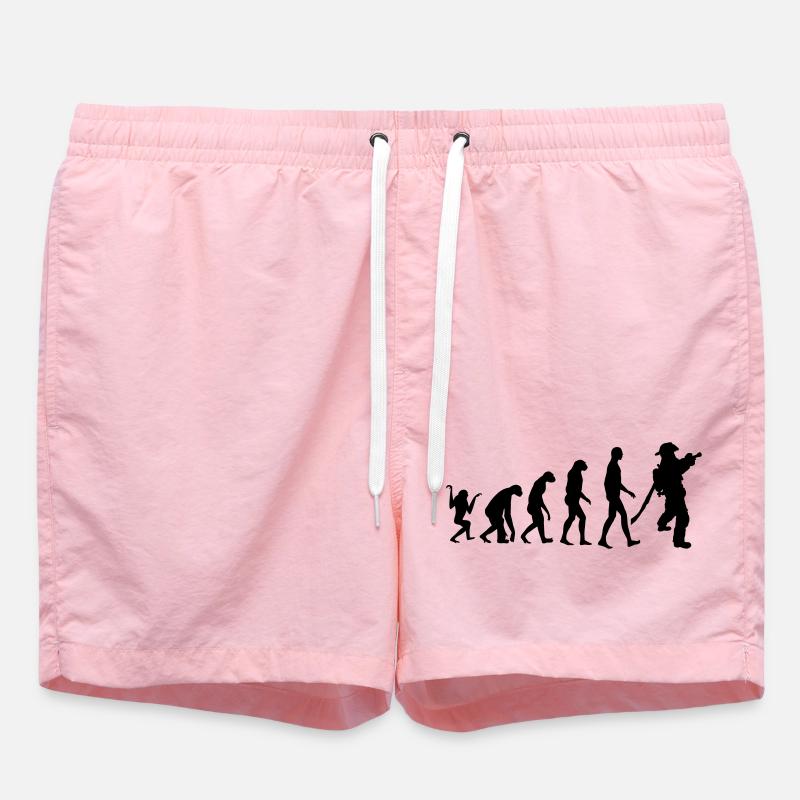 pompier_kiosdz22 - Swim Trunks - pink