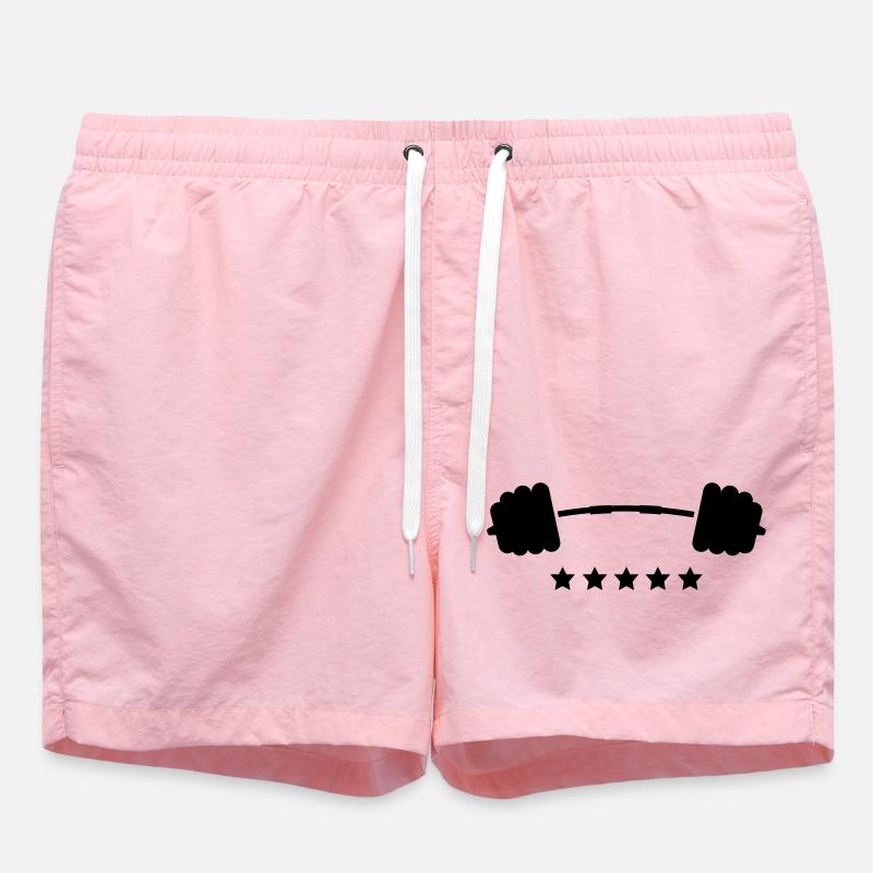 poids - Short de bain - rose