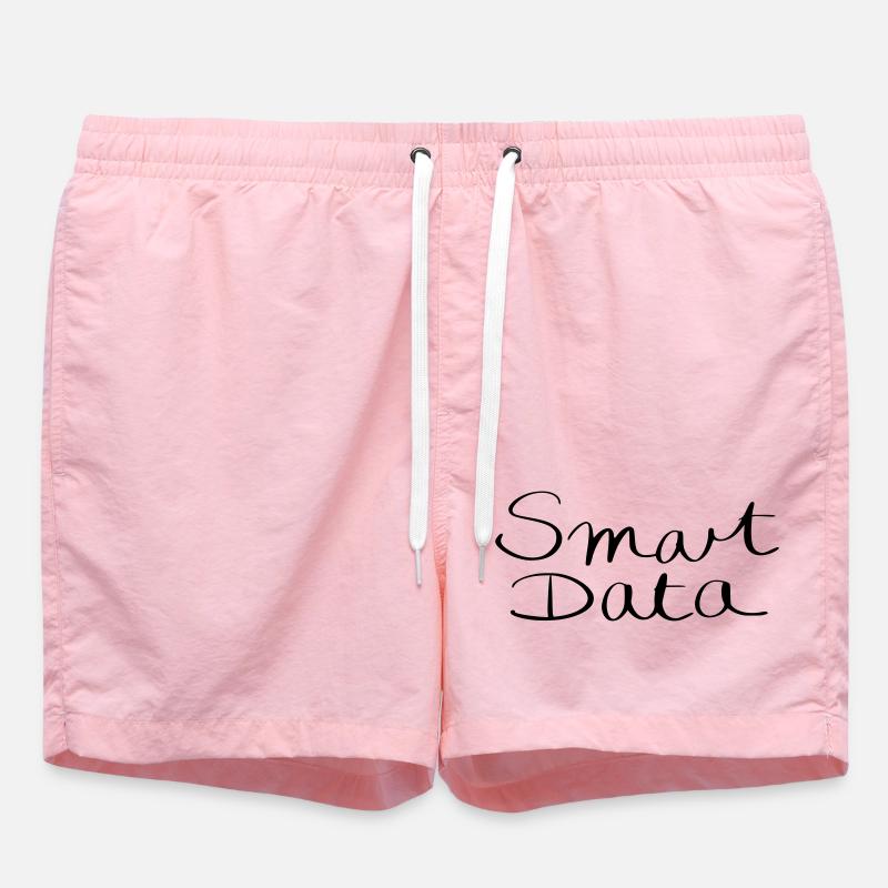 smart data - Short de bain - rose