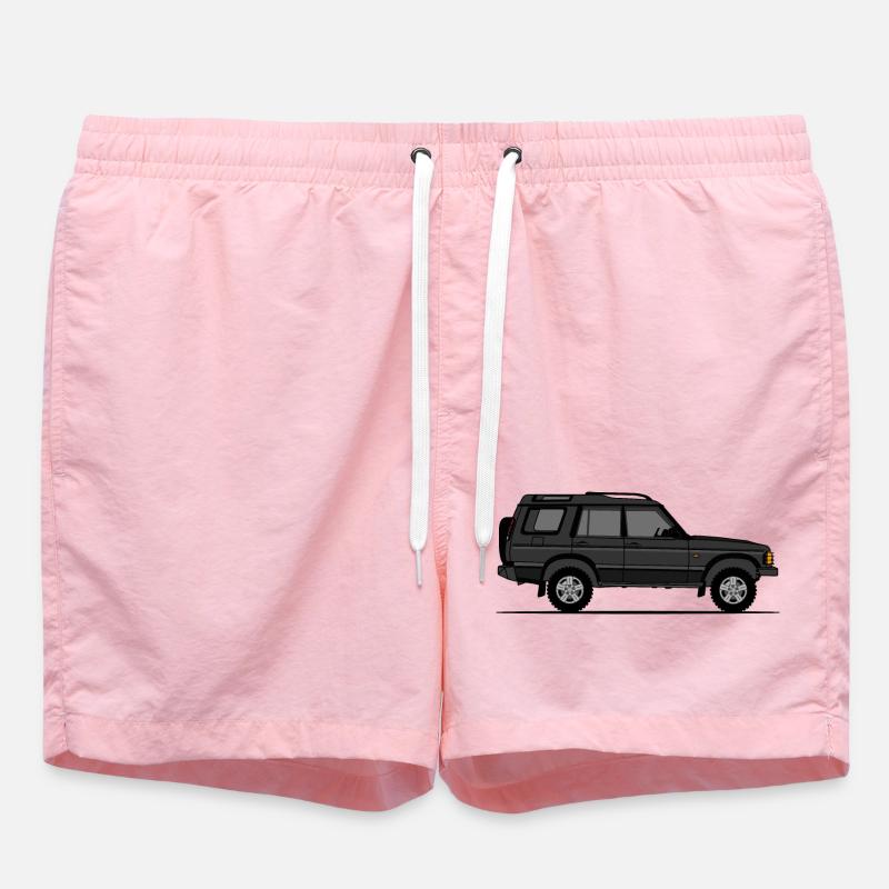 Discovery 2 Schwarz - Badeshorts - Pink