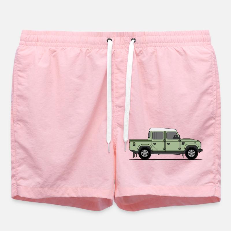 Defender Double Cab - Swim Trunks - pink