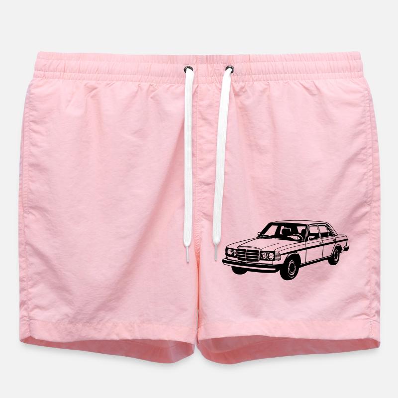MB W123 , Youngtimer / Oldtimer ... (25) - Swim Trunks - pink