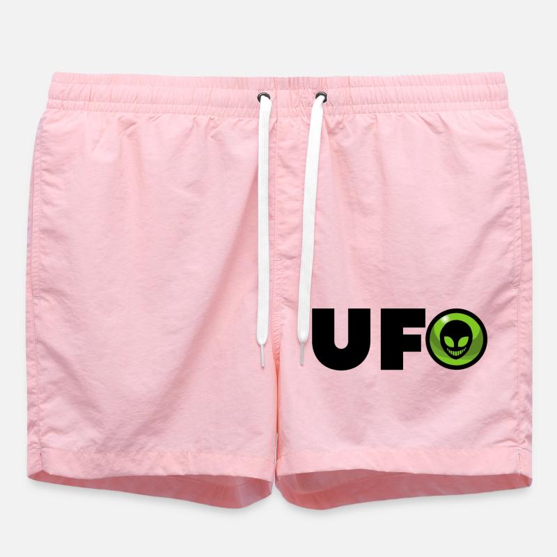 Logo extraterrestre alien - Short de bain - rose