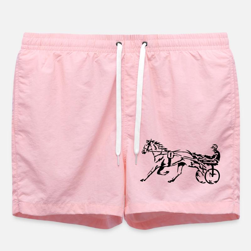 course - Short de bain - rose