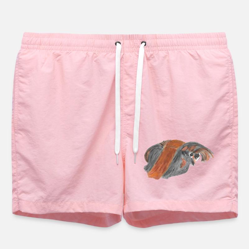 Cochon d'inde péruvien - Short de bain - rose