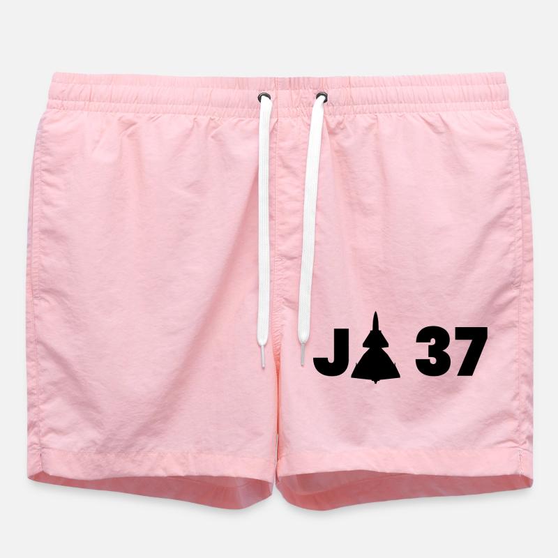 JA 37 Viggen - Short de bain - rose
