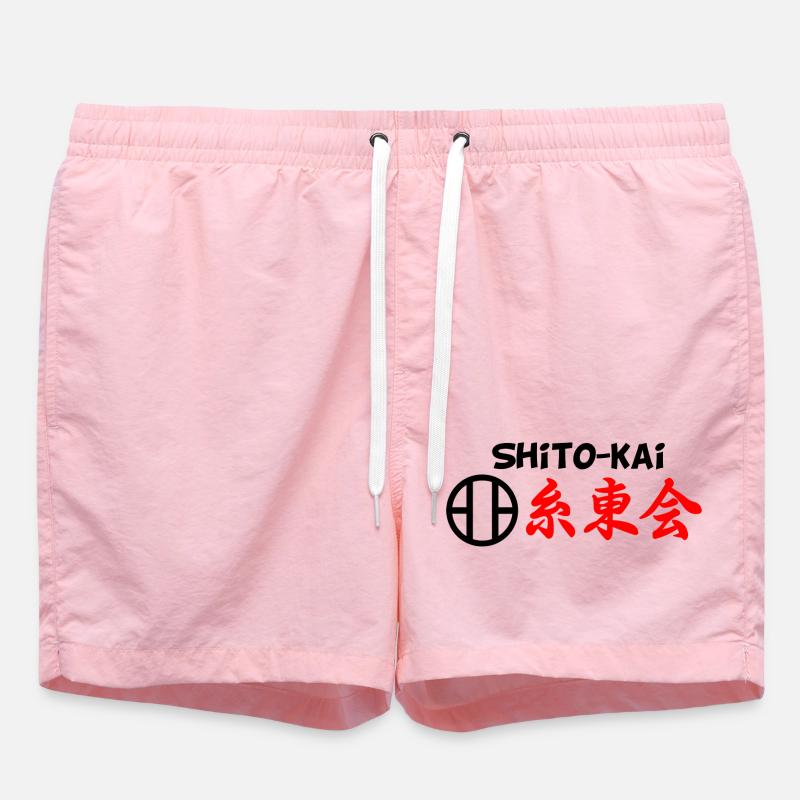 Emblème du karaté Shito kai SHITO-KAI - Short de bain - rose
