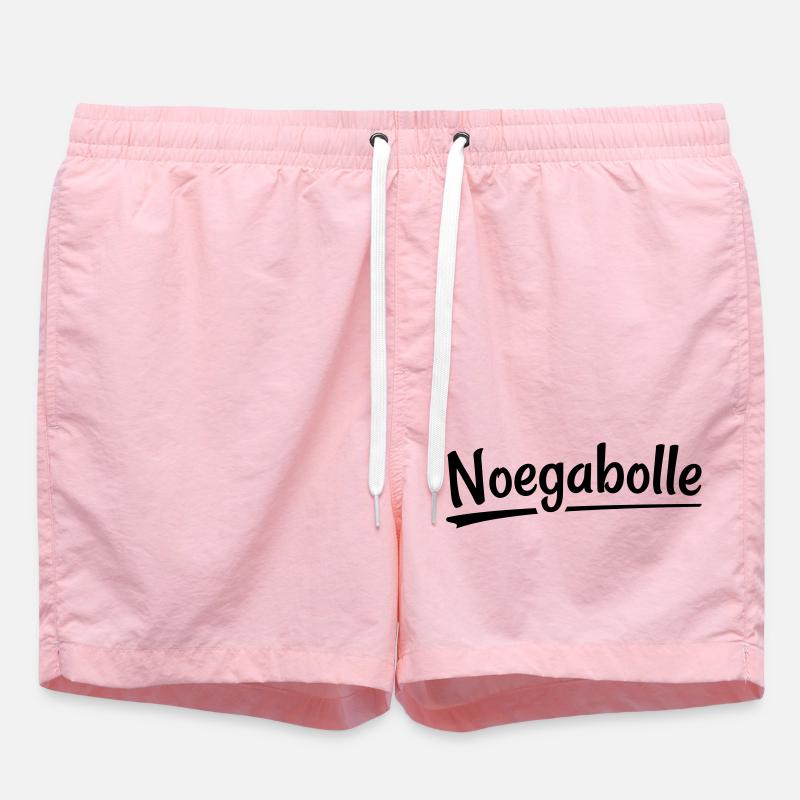 Noegabolle- Antwerp dialect - Swim Trunks - pink