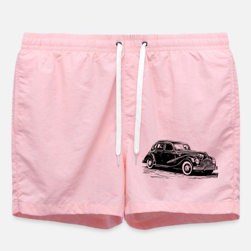 EMW 340/2 break - Short de bain - rose