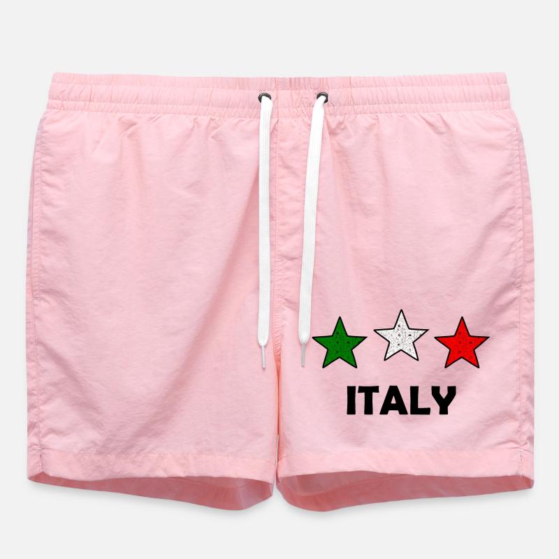 L’Italien - Short de bain - rose