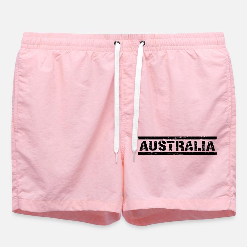 Australie - Short de bain - rose