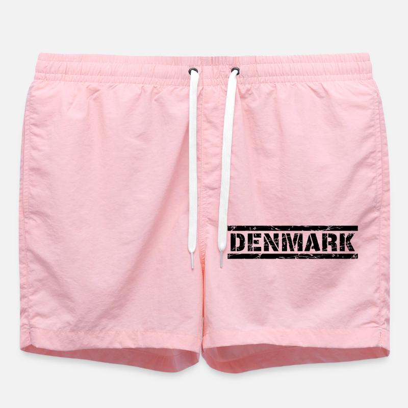 Denmark - Swim Trunks - pink