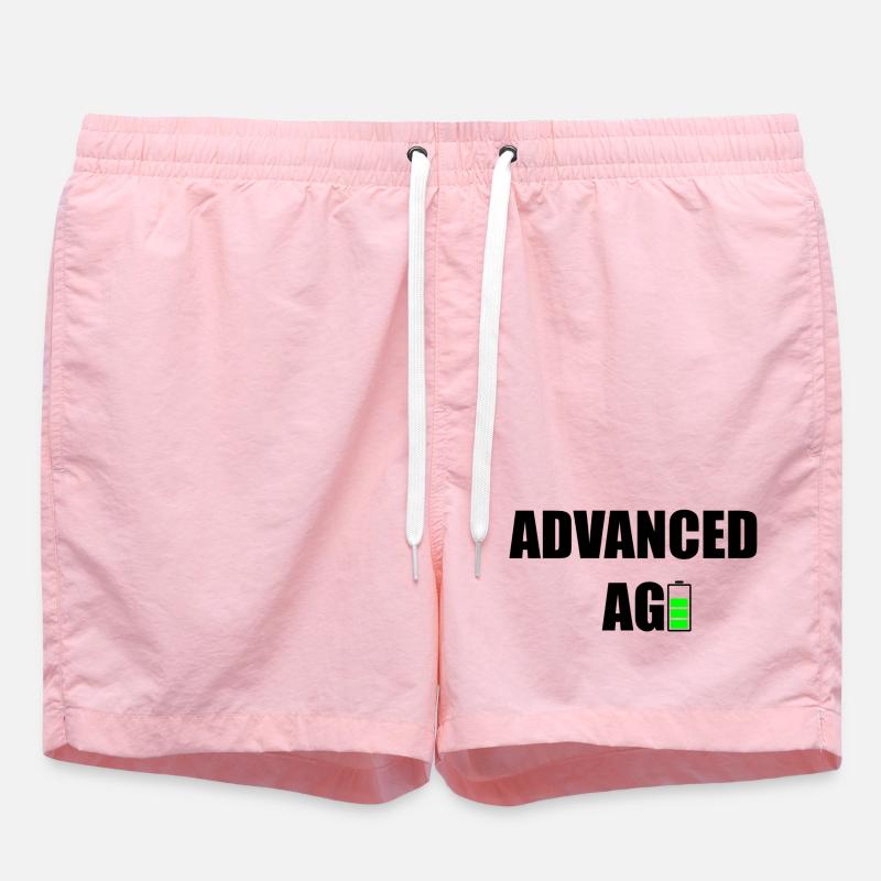 Advanced Age - Swim Trunks - pink