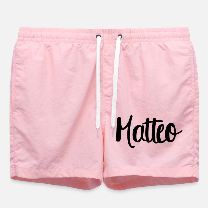 Matteo - Swim Trunks - pink