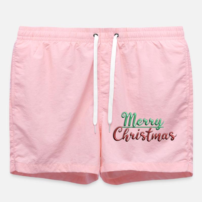 Merry Christmas - Short de bain - rose