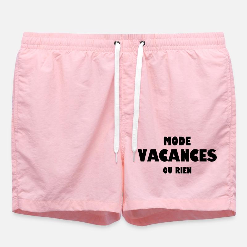 Mode vacances ou rien - Short de bain - rose