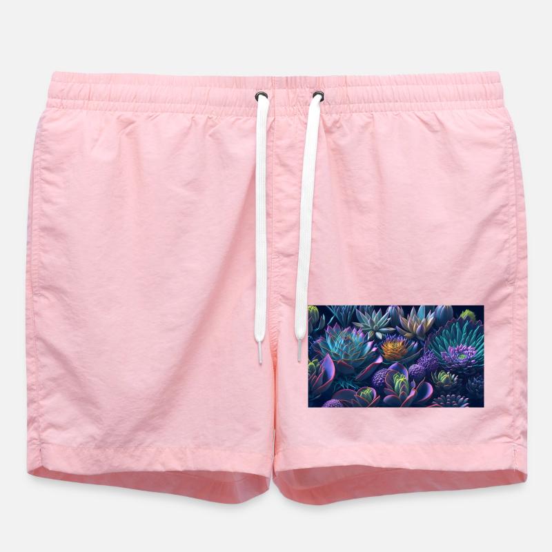 Succulent cadeau Echeveria - Short de bain - rose