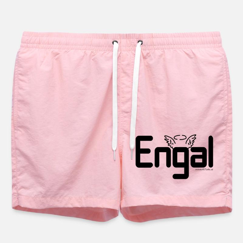 Engal - Engerl, dialecte autrichien, Cadeau - Short de bain - rose